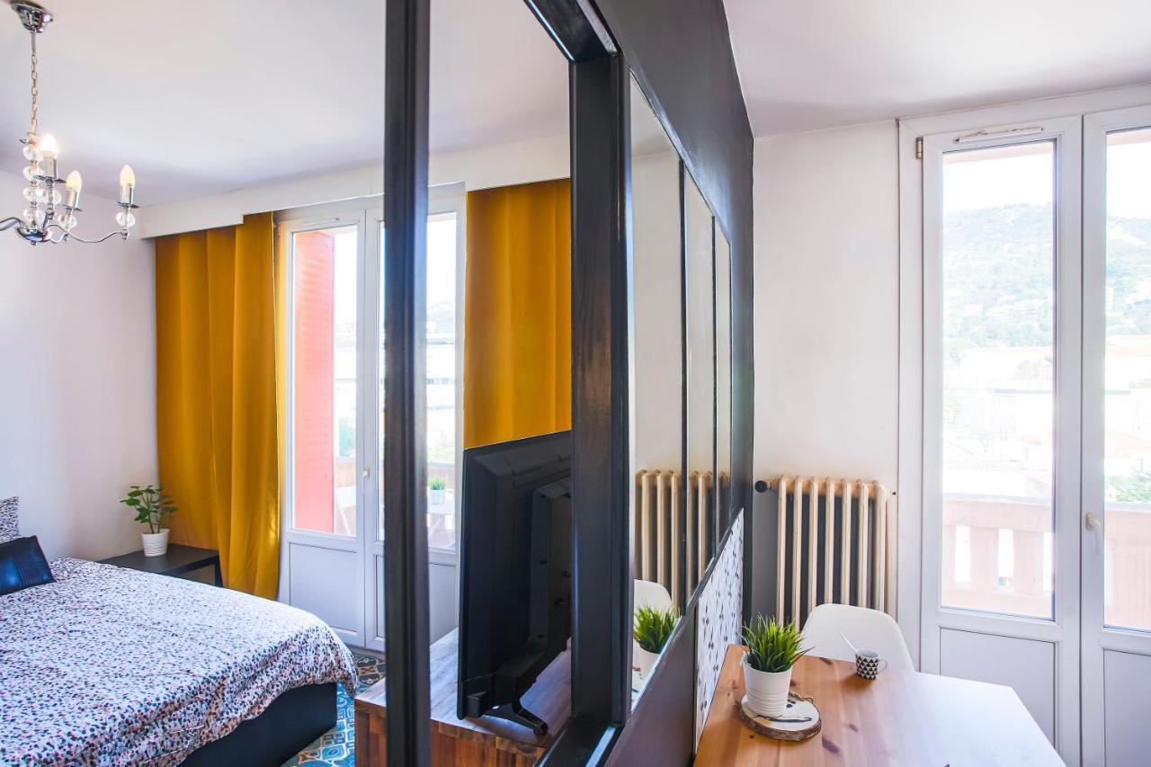 #4 Toulon Centre, Balcon, Vue Sur Corniche, Lumineux, Au Calme, Stationnement Facile & Gratuit Lejlighed Eksteriør billede